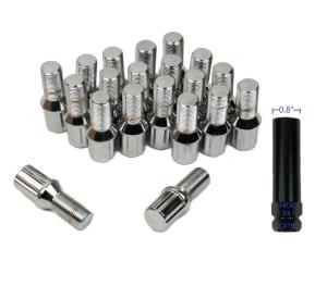 China High Performance Acorn Seat Locking Wheel Bolts 20.3 Millimeter Diameter wholesale