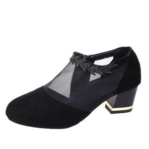 China Gauze Sexy Ladies Sandals Anti Slip Wear Resistant Thick Heel Wedge Platform wholesale