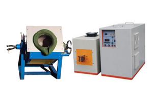 China 220KW Cast Iron Small Induction Melting Furnace Medium Frequency wholesale