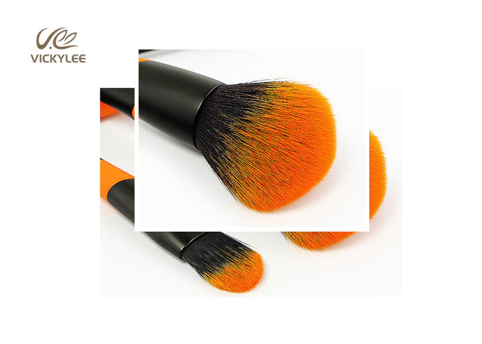 Horse Hair Plastic Handle 155MM Facial Makeup Brushes