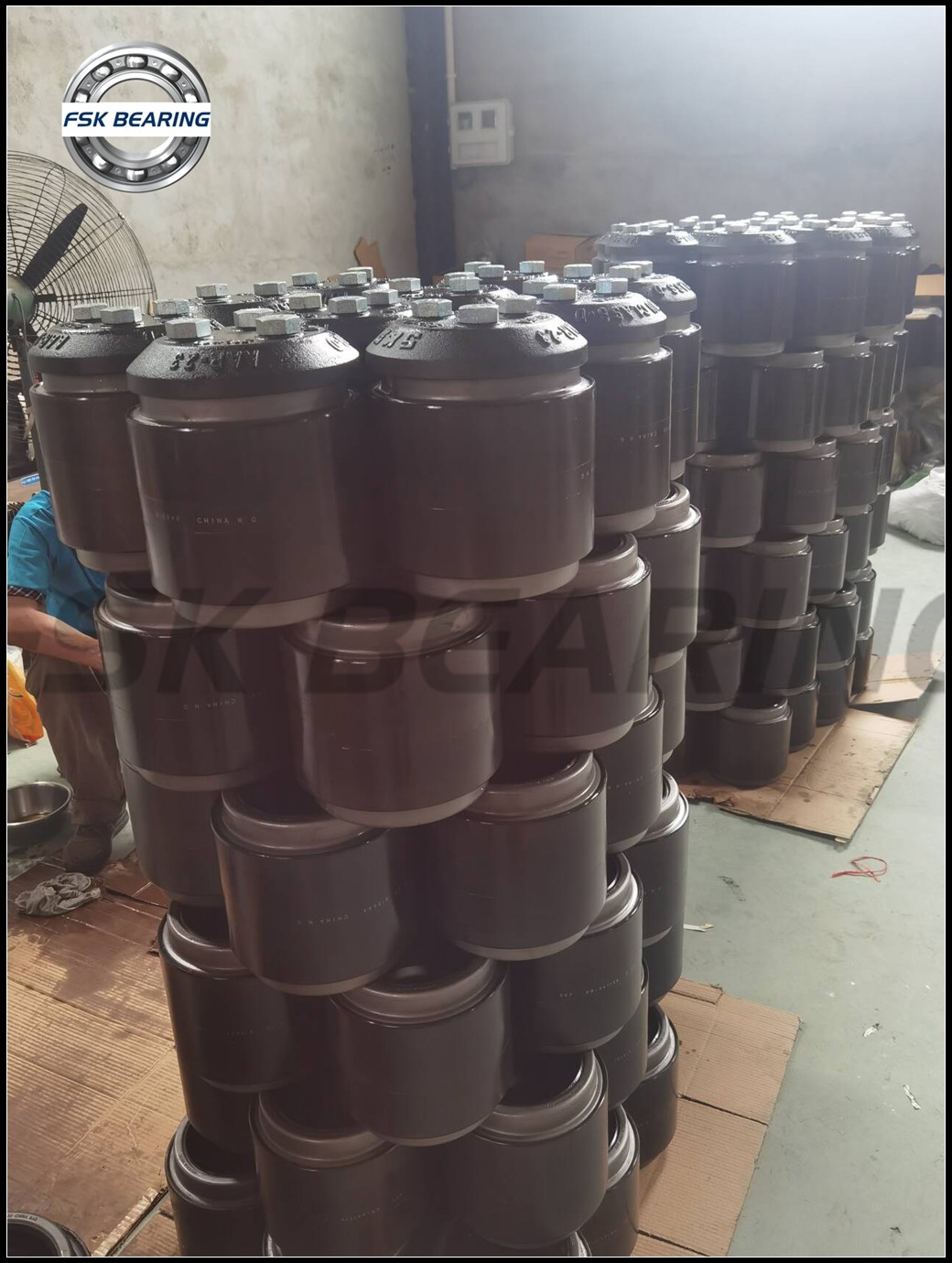 Metric Size GG 6 7/8 Journal Roller Bearings For Train Compelete Unit 174.612*301.803*196.85 mm