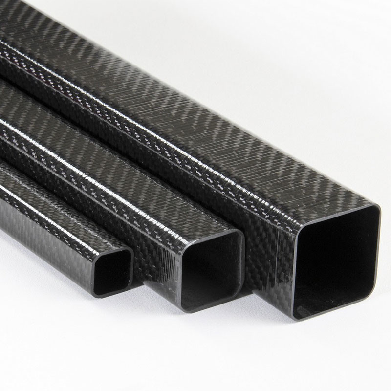 Fatigue Resistance 12K Carbon Fiber Square Tube For Automation Robotics