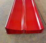 Prepainted Steel Roofing Sheet 0.12-3mm Metal Building Material Red Corrugated