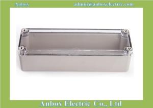 China Large 250*80*70mm Weatherproof Clear Lid Enclosures wholesale