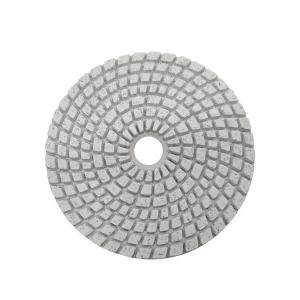 China Wet Flexible Resin 4 Inch Grinder Polishing Pads 100mm wholesale
