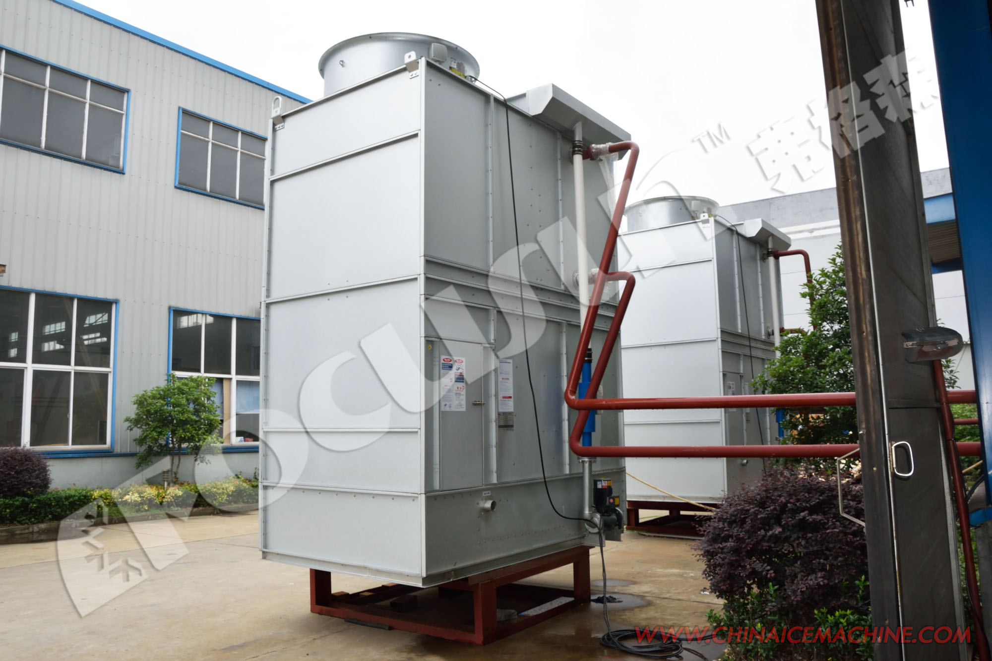 70kw per ton Industrial Ice Maker Machine with Copeland Scroll Compressor Top Selling