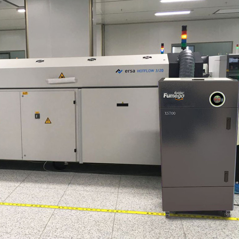 700 Watt Soldering Fume Extractor 570m³/h Systermic Flow With 6 Layers Filters/fume extraction system