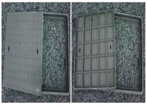 China Construction Square Manhole Cover Ductile Iron Bitumen Painting Surface wholesale