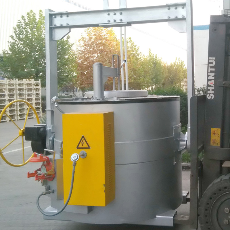 PID / SSR Control System Aluminum Crucible Furnace For Precise Temperature Control
