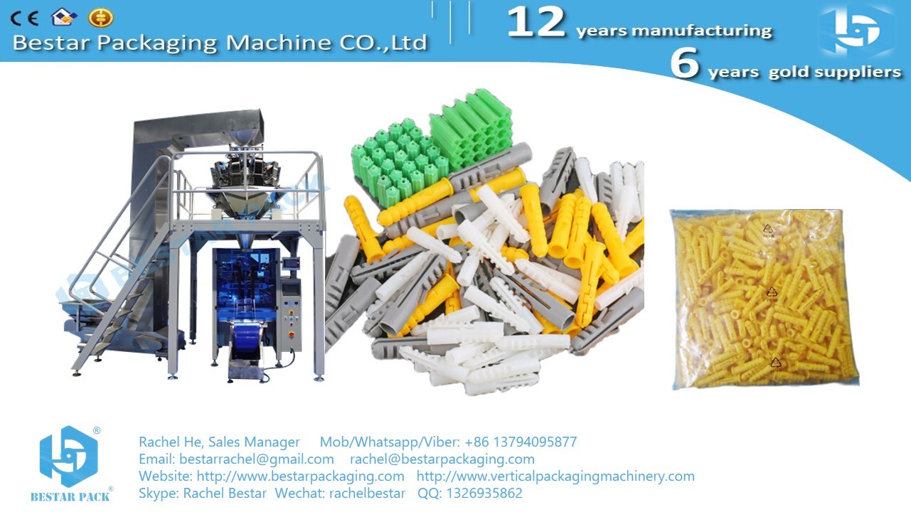 Automatic packing machine making plastic pouch customized weighing function with visual system BSTV-750AZ