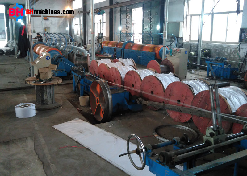 Tubular Stranding Machine Tubular Stranding Machine Manufacturer 500 / 1 + 6 | BH Machines