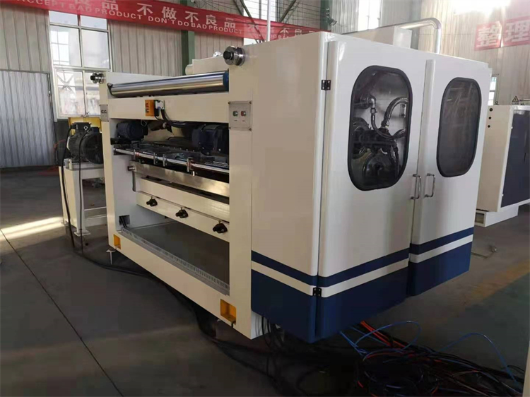 Electric-Pneumatic Driven Single Facer Unit for Home Corrugated Cardboard Production Line