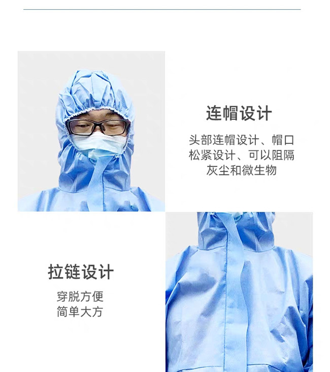 Waterproof Disposable Protective Coverall Disposable Isolation Gown