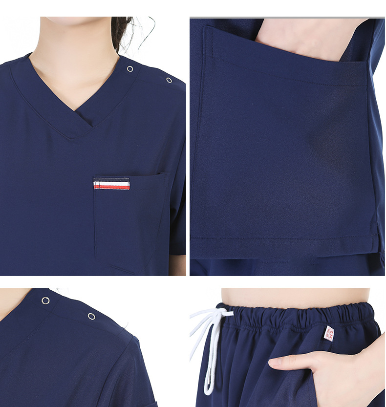 Ready to Ship Eco-friendly Recycle Pre-Sale Nursing Scrubs Uniform Sets for Women