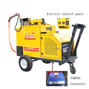 China 100L Hot Melt Kettle Asphalt Road Crack Sealing Crack Filler Machine wholesale