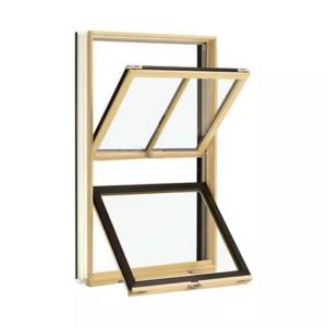 China European Style Sliding Double Hung Vinyl Windows Tinted Vinyl Frame Windows wholesale