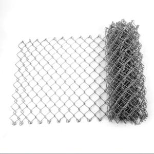 China Black Pvc Coated Vinyl Chain Link Fabric Farm Yard Fence Galvanized Chain Link Fence wholesale