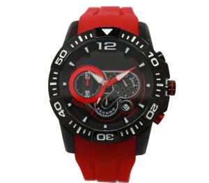 China Multifunction Red Silicone Strap Watches Sport Wrist Watch OEM wholesale