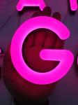 Stainless Steel Fake Neon Channel Letter Signs 25.5mm Depth