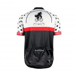 China Customized Logo Printing Men's Short Sleeve Cycling Jersey for Wholesales OEM Service on sale