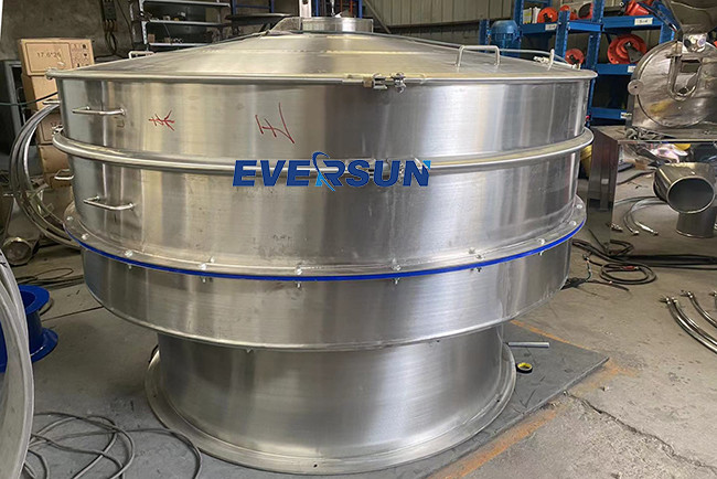 Versatility Round Vibrating Screen For Detergent Powder In Daily Chemical Industry