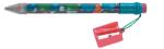 yellow 7"HB2B2H lead hexagonal eraser pensil wholesale cheap price wooden pencil