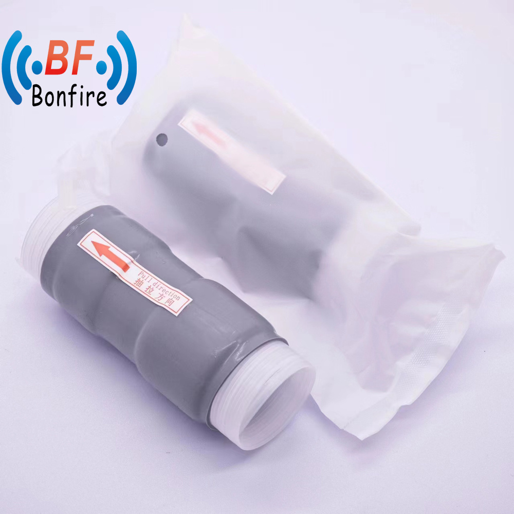 China Manufacture IP68 Waterproof 4G 5g Telecommunication Cable Connector Sealing Silicone Rubber Cold Shrink Tube