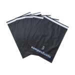 Tearproof Ultralight Black Poly Mailer Bags , EN13432 Large Shipping Bags For