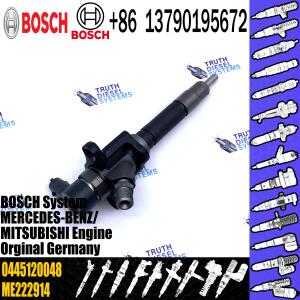 China 0445120048/0445120049 common rail injector for MITSUBISHI 4M50 ME223750 Diesel engine parts wholesale