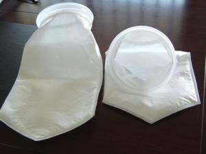 China Petrochemical Industry 400 Micron Filter Bag PTFE Needle Felt Customized Size wholesale