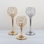 Aluminium Nordic Candlestick , Single Tier Metal Candle Holders