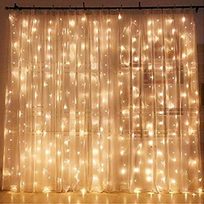3x1/3x2/3x3m led wedding fairy string light christmas lights led fairy light garland for garden party curtain decorat