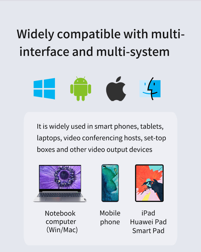 Quickshare Hdmi Airplay Transmitter BYOD Wireless 3840X2160 For Classroom