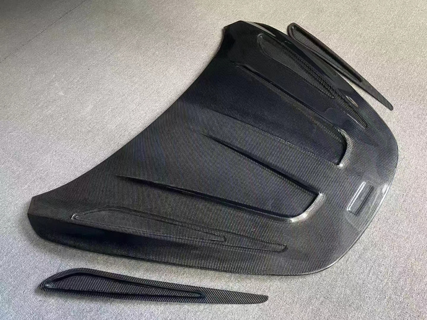 For McLaren 720s Dry Carbon Fiber Body Kit 720s Upgraded MSY-style Carbon Fiber Front and Rear Bumper Spoiler Widebody Kit