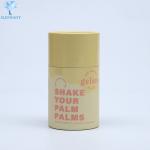 Recyclable Tea Coffee Kraft Tubes Packaging Brown CMYK Printing