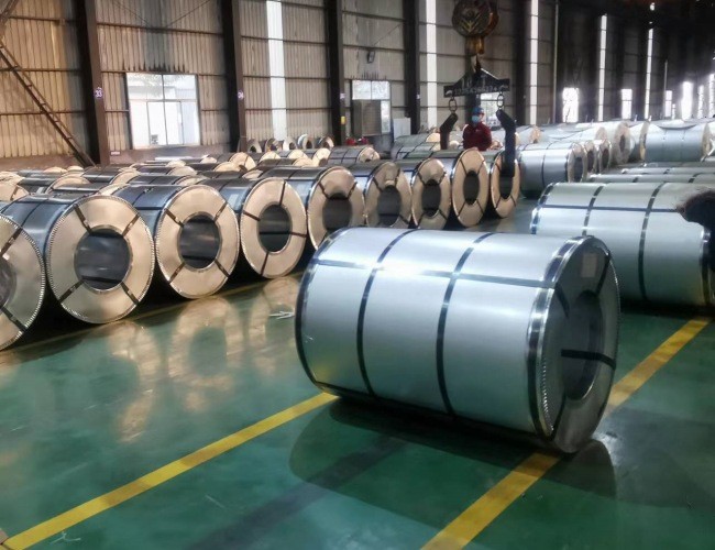 Prime Galvalume Steel Coils Big Spangle Hot Rolled Aluzinc Metal