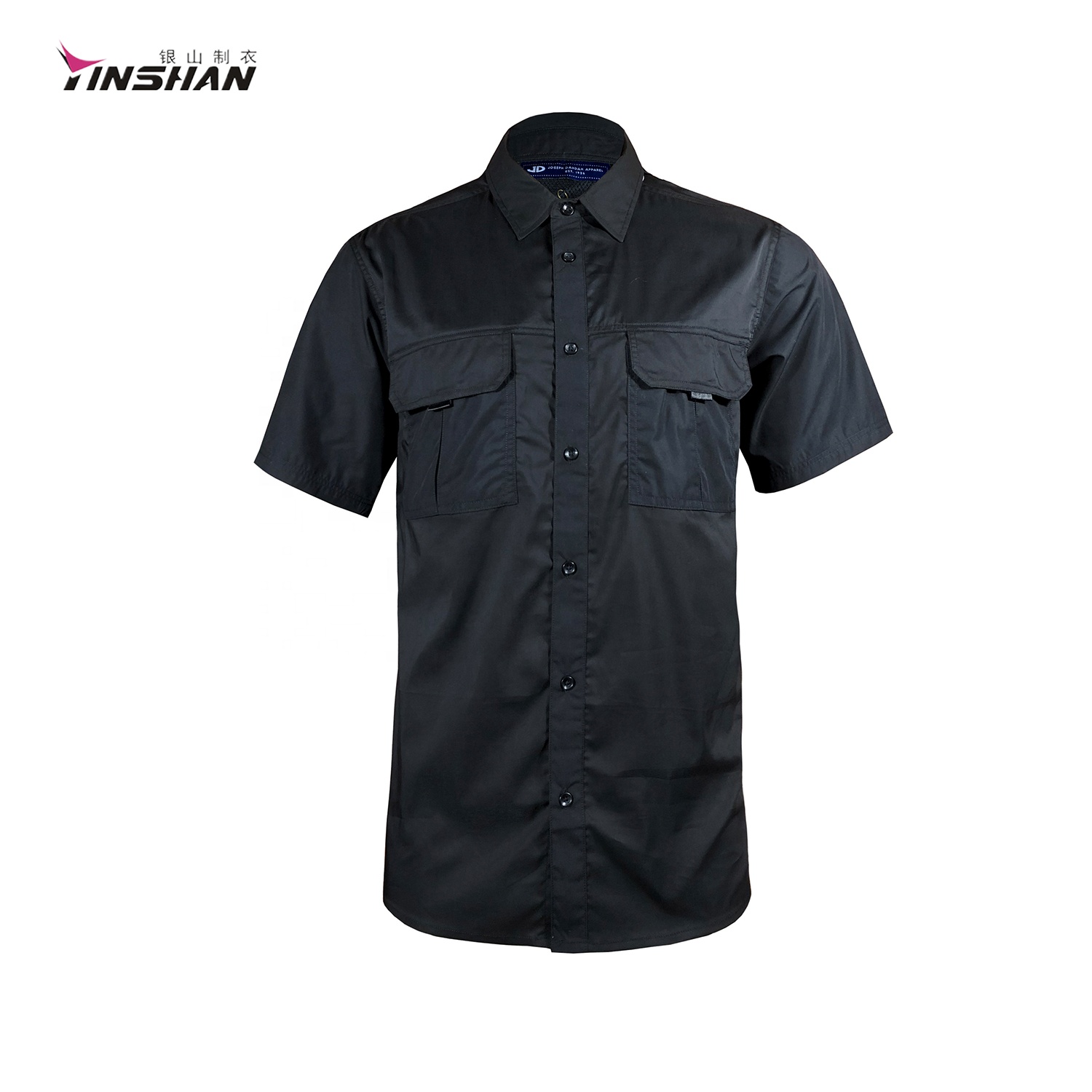 Men's Short Sleeve Racing and Sports Wear Shirt with Breathable and Quick Dry Fabric
