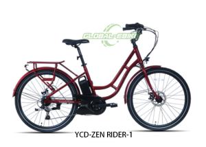 China YCD-Zen-Rider Aluminum Alloy City EBike With Tektro Brakes 24V 250W Motor wholesale