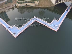 China Floating Bridge Float Pontoon Bridge wholesale