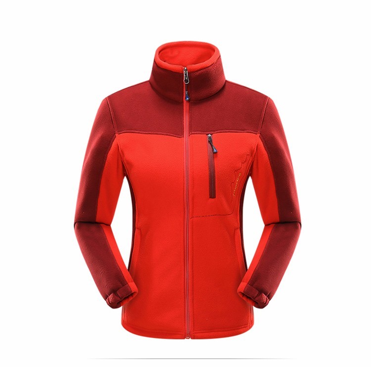 100% cotton China Factory Contrast Color Fleece Warm Jackets Women and Men 2017 Winter (size:M-5xl)