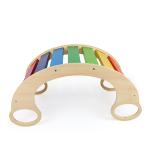 OEM Baby Montessori Rainbow Wooden Climbing Frame