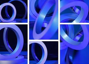 China ISO Tungsten Steel Rings , Tungsten Carbide Wear Parts For Steel Industry wholesale