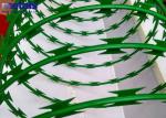 Galvanized Steel Barbed Concertina Wire Coil BTO-22 450MM OEM