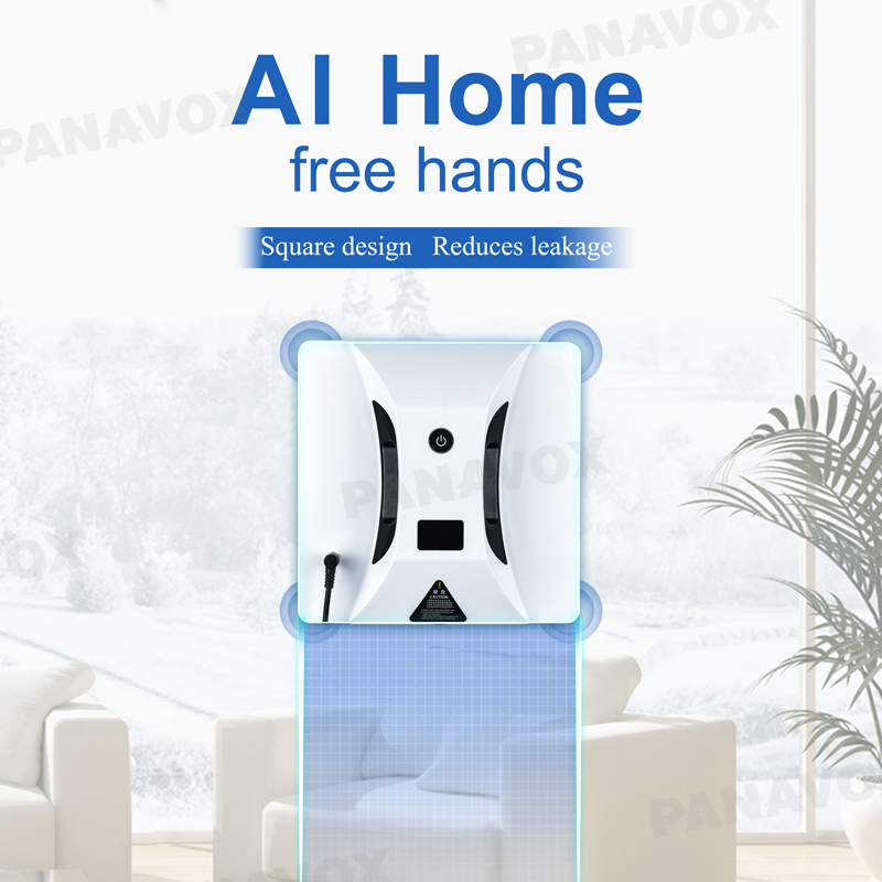 Household Window Cleaning Robot 80W 24V Smart Window Cleaner