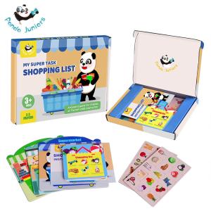 China Memory Matching Game Shopping List Travel Board Game For Kids Age 3 wholesale