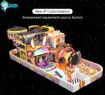 Space Themed Children Playhouse Kindergarten Soft Play Equipment