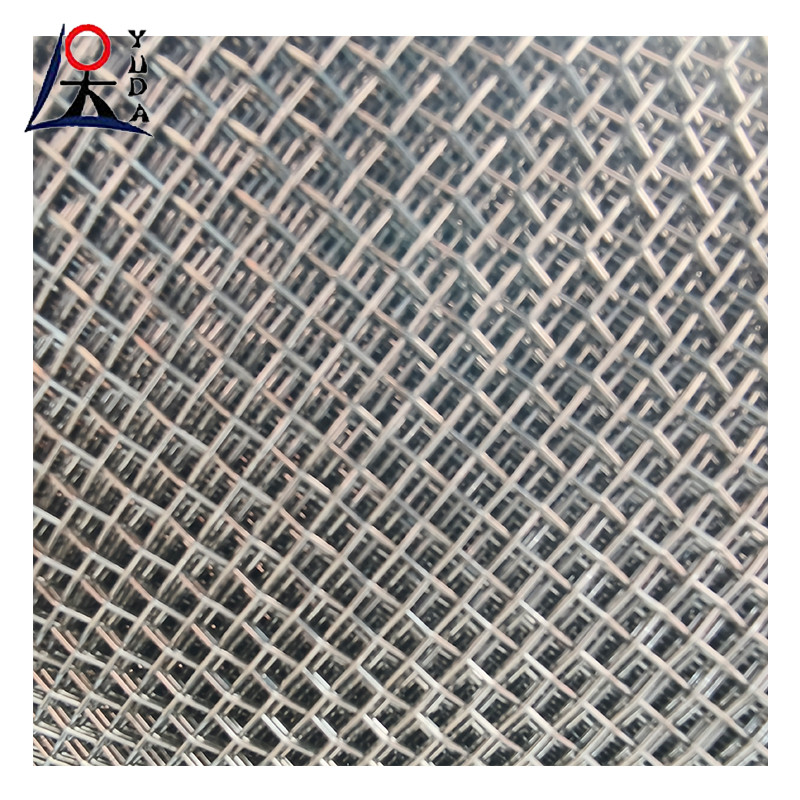 Crimped Wire Mesh Screen Mine Sieving Galvanized Vibrating Crimped Mesh