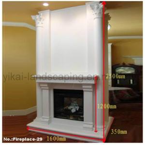 China Big Stone Fireplace for Home Decorate wholesale