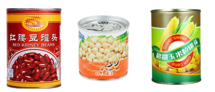 Tin can yellow maize corn filling machine food tin can red kidney beans canning machine