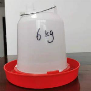 China Manual 6l Poultry Feeder Drinker For Broiler House wholesale